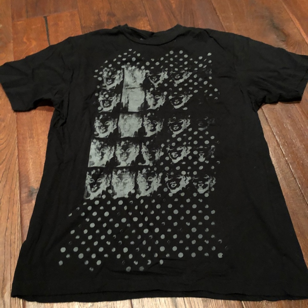 Black Andy Warhol Men’s T Never worn